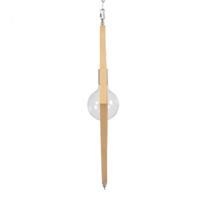 glo-01431-01431_9 GLOBOSTAR® OCTAVE 01431 ΜΟΝΤΕΡΝΟ ΚΡΕΜΑΣΤΟ ΦΩΤΙΣΤΙΚΟ ΟΡΟΦΗΣ ΜΟΝΟΦΩΤΟ 1 X E27 IP20 ΜΠΕΖ ΞΥΛΟ