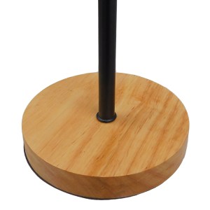 glo-01435-01435_6 GLOBOSTAR® HONOR SQUARE 01435 ΜΟΝΤΕΡΝΟ ΕΠΙΤΡΑΠΕΖΙΟ ΦΩΤΙΣΤΙΚΟ ΠΟΡΤΑΤΙΦ ΜΟΝΟΦΩΤΟ ΜΑΥΡΟ ΜΕΤΑΛ