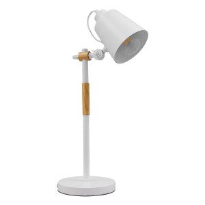 glo-01440-01440_00 GLOBOSTAR® VERITY 01440 ΜΟΝΤΕΡΝΟ ΕΠΙΤΡΑΠΕΖΙΟ ΦΩΤΙΣΤΙΚΟ ΠΟΡΤΑΤΙΦ ΜΟΝΟΦΩΤΟ ΛΕΥΚΟ ΜΕΤΑΛΛΙΚΟ Μ