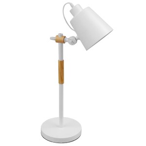 glo-01440-01440_3 GLOBOSTAR® VERITY 01440 ΜΟΝΤΕΡΝΟ ΕΠΙΤΡΑΠΕΖΙΟ ΦΩΤΙΣΤΙΚΟ ΠΟΡΤΑΤΙΦ ΜΟΝΟΦΩΤΟ ΛΕΥΚΟ ΜΕΤΑΛΛΙΚΟ Μ