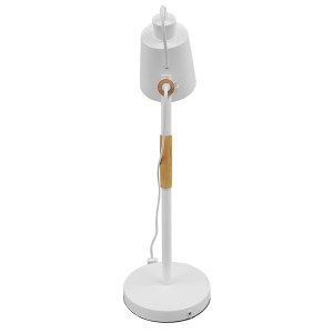 glo-01440-01440_5 GLOBOSTAR® VERITY 01440 ΜΟΝΤΕΡΝΟ ΕΠΙΤΡΑΠΕΖΙΟ ΦΩΤΙΣΤΙΚΟ ΠΟΡΤΑΤΙΦ ΜΟΝΟΦΩΤΟ ΛΕΥΚΟ ΜΕΤΑΛΛΙΚΟ Μ