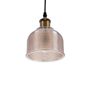 glo-01448-01448_5 GLOBOSTAR® SEGRETO 01448 VINTAGE ΚΡΕΜΑΣΤΟ ΦΩΤΙΣΤΙΚΟ ΜΟΝΟΦΩΤΟ ΚΑΜΠΑΝΑ 1 X E27 IP20 ΔΙΑΦΑΝΟ 