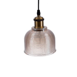glo-01448-01448_6 GLOBOSTAR® SEGRETO 01448 VINTAGE ΚΡΕΜΑΣΤΟ ΦΩΤΙΣΤΙΚΟ ΜΟΝΟΦΩΤΟ ΚΑΜΠΑΝΑ 1 X E27 IP20 ΔΙΑΦΑΝΟ 
