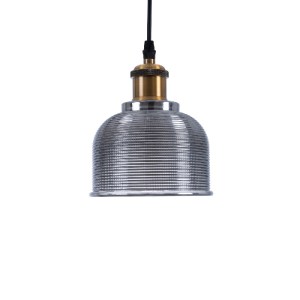 glo-01449-01449_4 GLOBOSTAR® SEGRETO 01449 VINTAGE ΚΡΕΜΑΣΤΟ ΦΩΤΙΣΤΙΚΟ ΜΟΝΟΦΩΤΟ ΚΑΜΠΑΝΑ 1 X E27 IP20 ΜΑΥΡΟ ΓΥ
