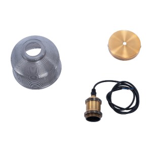 glo-01449-01449_8 GLOBOSTAR® SEGRETO 01449 VINTAGE ΚΡΕΜΑΣΤΟ ΦΩΤΙΣΤΙΚΟ ΜΟΝΟΦΩΤΟ ΚΑΜΠΑΝΑ 1 X E27 IP20 ΜΑΥΡΟ ΓΥ