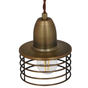 glo-01454-01454_6 GLOBOSTAR® MANHATTAN 01454 ΜΟΝΤΕΡΝΟ ΚΡΕΜΑΣΤΟ ΦΩΤΙΣΤΙΚΟ ΚΑΜΠΑΝΑ ΜΟΝΟΦΩΤΟ 1 X E27 IP20 ΧΡΥΣΟ