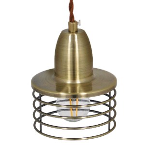 glo-01455-01455_6 GLOBOSTAR® MANHATTAN 01455 ΜΟΝΤΕΡΝΟ ΚΡΕΜΑΣΤΟ ΦΩΤΙΣΤΙΚΟ ΚΑΜΠΑΝΑ ΜΟΝΟΦΩΤΟ 1 X E27 IP20 ΜΠΡΟΥ