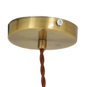 glo-01455-01455_7 GLOBOSTAR® MANHATTAN 01455 ΜΟΝΤΕΡΝΟ ΚΡΕΜΑΣΤΟ ΦΩΤΙΣΤΙΚΟ ΚΑΜΠΑΝΑ ΜΟΝΟΦΩΤΟ 1 X E27 IP20 ΜΠΡΟΥ