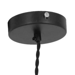 glo-01456-01456_7 GLOBOSTAR® MANHATTAN 01456 ΜΟΝΤΕΡΝΟ ΚΡΕΜΑΣΤΟ ΦΩΤΙΣΤΙΚΟ ΚΑΜΠΑΝΑ ΜΟΝΟΦΩΤΟ 1 X E27 IP20 ΜΑΥΡΟ