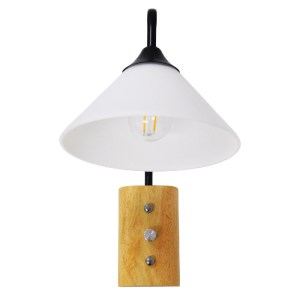 glo-01457-01457_2 GLOBOSTAR® ALESSIA 01457 ΜΟΝΤΕΡΝΟ ΕΠΙΤΟΙΧΙΟ ΦΩΤΙΣΤΙΚΟ ΑΠΛΙΚΑ ΜΟΝΟΦΩΤΟ 1 X E27 IP20 ΜΑΥΡΟ Μ