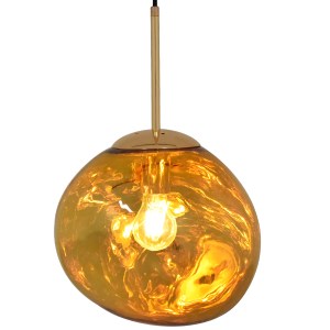 glo-01462-01462_2 GLOBOSTAR® DIXAR 01462 ΜΟΝΤΕΡΝΟ ΚΡΕΜΑΣΤΟ ΦΩΤΙΣΤΙΚΟ ΜΠΑΛΑ ΜΟΝΟΦΩΤΟ 1 X E27 IP20 ΧΡΥΣΟ ΓΥΑΛΙ