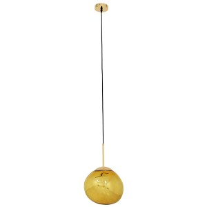 glo-01462-01462_3 GLOBOSTAR® DIXAR 01462 ΜΟΝΤΕΡΝΟ ΚΡΕΜΑΣΤΟ ΦΩΤΙΣΤΙΚΟ ΜΠΑΛΑ ΜΟΝΟΦΩΤΟ 1 X E27 IP20 ΧΡΥΣΟ ΓΥΑΛΙ