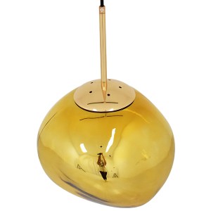 glo-01462-01462_4 GLOBOSTAR® DIXAR 01462 ΜΟΝΤΕΡΝΟ ΚΡΕΜΑΣΤΟ ΦΩΤΙΣΤΙΚΟ ΜΠΑΛΑ ΜΟΝΟΦΩΤΟ 1 X E27 IP20 ΧΡΥΣΟ ΓΥΑΛΙ