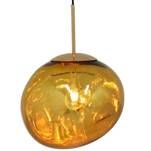 glo-01466-01466_2 GLOBOSTAR® DIXAR 01466 ΜΟΝΤΕΡΝΟ ΚΡΕΜΑΣΤΟ ΦΩΤΙΣΤΙΚΟ ΜΠΑΛΑ ΜΟΝΟΦΩΤΟ 1 X E27 IP20 ΧΡΥΣΟ ΓΥΑΛΙ