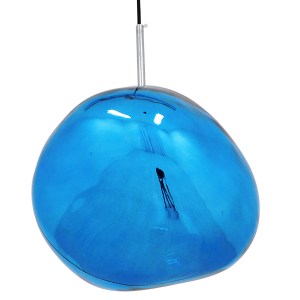 glo-01467-01467_5 GLOBOSTAR® DIXAR 01467 ΜΟΝΤΕΡΝΟ ΚΡΕΜΑΣΤΟ ΦΩΤΙΣΤΙΚΟ ΜΠΑΛΑ ΜΟΝΟΦΩΤΟ 1 X E27 IP20 ΜΠΛΕ ΓΥΑΛΙ 