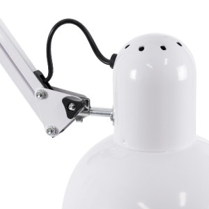 glo-01471-01471_6 GLOBOSTAR® AUDREY 01471 VINTAGE ΕΠΙΔΑΠΕΔΙΟ ΦΩΤΙΣΤΙΚΟ ΜΟΝΟΦΩΤΟ 1 X E27 IP20 ΛΕΥΚΟ ΜΕΤΑΛΛΟ -