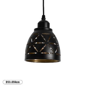 glo-01475-01475_0 GLOBOSTAR® COOLIE 01475 ΜΟΝΤΕΡΝΟ ΚΡΕΜΑΣΤΟ ΦΩΤΙΣΤΙΚΟ ΜΟΝΟΦΩΤΟ ΚΑΜΠΑΝΑ 1 X E27 IP20 ΜΑΥΡΟ & 