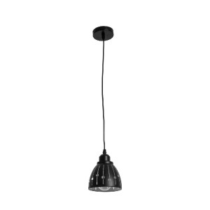 glo-01476-01476_4 GLOBOSTAR® COOLIE 01476 ΜΟΝΤΕΡΝΟ ΚΡΕΜΑΣΤΟ ΦΩΤΙΣΤΙΚΟ ΜΟΝΟΦΩΤΟ ΚΑΜΠΑΝΑ 1 X E27 IP20 ΜΑΥΡΟ & 