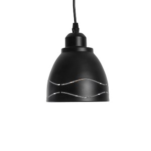 glo-01477-01477_5 GLOBOSTAR® COOLIE 01477 ΜΟΝΤΕΡΝΟ ΚΡΕΜΑΣΤΟ ΦΩΤΙΣΤΙΚΟ ΜΟΝΟΦΩΤΟ ΚΑΜΠΑΝΑ 1 X E27 IP20 ΜΑΥΡΟ & 