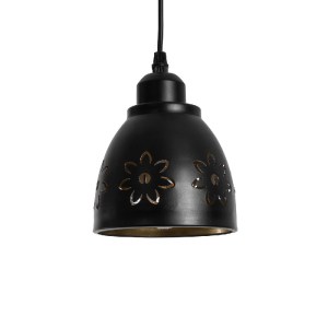 glo-01479-01479_2 GLOBOSTAR® COOLIE 01479 ΜΟΝΤΕΡΝΟ ΚΡΕΜΑΣΤΟ ΦΩΤΙΣΤΙΚΟ ΜΟΝΟΦΩΤΟ ΚΑΜΠΑΝΑ 1 X E27 IP20 ΜΑΥΡΟ & 