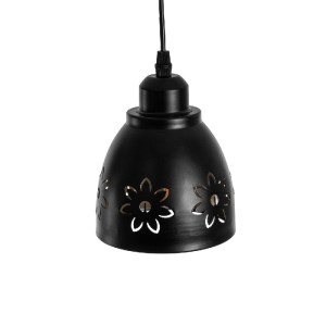 glo-01479-01479_7 GLOBOSTAR® COOLIE 01479 ΜΟΝΤΕΡΝΟ ΚΡΕΜΑΣΤΟ ΦΩΤΙΣΤΙΚΟ ΜΟΝΟΦΩΤΟ ΚΑΜΠΑΝΑ 1 X E27 IP20 ΜΑΥΡΟ & 