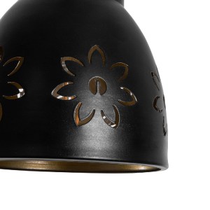 glo-01479-01479_8 GLOBOSTAR® COOLIE 01479 ΜΟΝΤΕΡΝΟ ΚΡΕΜΑΣΤΟ ΦΩΤΙΣΤΙΚΟ ΜΟΝΟΦΩΤΟ ΚΑΜΠΑΝΑ 1 X E27 IP20 ΜΑΥΡΟ & 