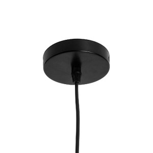 glo-01483-01483_9 GLOBOSTAR® COOLIE 01483 ΜΟΝΤΕΡΝΟ ΚΡΕΜΑΣΤΟ ΦΩΤΙΣΤΙΚΟ ΜΟΝΟΦΩΤΟ ΚΑΜΠΑΝΑ 1 X E27 IP20 ΜΑΥΡΟ & 