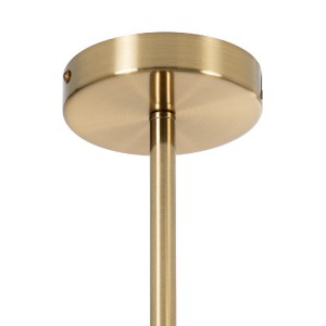 glo-01485-01485_8 GLOBOSTAR® MILANO 01485 ΜΟΝΤΕΡΝΟ ΦΩΤΙΣΤΙΚΟ ΟΡΟΦΗΣ ΠΛΕΓΜΑ ΠΟΛΥΦΩΤΟ 12 X E27 IP20 ΧΡΥΣΟ ΜΕΤΑ
