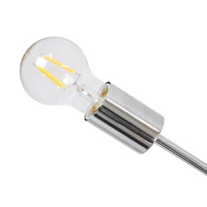 glo-01487-01487_7 GLOBOSTAR® MILANO 01487 ΜΟΝΤΕΡΝΟ ΦΩΤΙΣΤΙΚΟ ΟΡΟΦΗΣ ΠΛΕΓΜΑ ΠΟΛΥΦΩΤΟ 12 X E27 IP20 ΑΣΗΜΙ ΜΕΤΑ