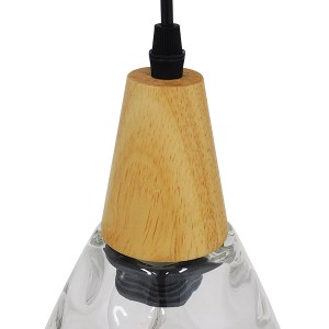 glo-01491-01491_7 GLOBOSTAR® NOAH 01491 ΜΟΝΤΕΡΝΟ ΚΡΕΜΑΣΤΟ ΦΩΤΙΣΤΙΚΟ ΑΝΑΡΤΗΣΗ ΜΟΝΟΦΩΤΟ 1 X E27 IP20 ΔΙΑΦΑΝΟ Γ