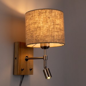 glo-01496-01496_2 GLOBOSTAR® ELEGANT 01496 ΜΟΝΤΕΡΝΟ ΕΠΙΤΟΙΧΙΟ ΦΩΤΙΣΤΙΚΟ ΑΠΛΙΚΑ ΜΕ ΡΥΘΜΙΖΟΜΕΝΟ ΣΩΜΑ LED ΔΙΦΩΤ