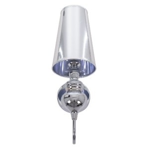 glo-01498-01498_4 GLOBOSTAR® LAURA 01498 ΜΟΝΤΕΡΝΟ ΕΠΙΤΟΙΧΙΟ ΦΩΤΙΣΤΙΚΟ ΑΠΛΙΚΑ ΜΟΝΟΦΩΤΟ 1 X E27 IP20 ΑΣΗΜΙ ΜΕΤ