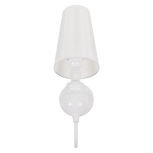 glo-01499-01499_4 GLOBOSTAR® LAURA 01499 ΜΟΝΤΕΡΝΟ ΕΠΙΤΟΙΧΙΟ ΦΩΤΙΣΤΙΚΟ ΑΠΛΙΚΑ ΜΟΝΟΦΩΤΟ 1 X E27 IP20 ΛΕΥΚΟ ΜΕΤ