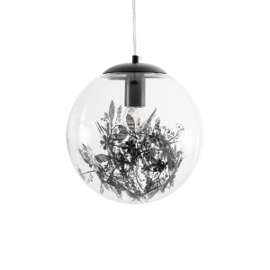 glo-01512-01512_5 GLOBOSTAR® HARPER 01512 ΜΟΝΤΕΡΝΟ ΚΡΕΜΑΣΤΟ ΦΩΤΙΣΤΙΚΟ ΜΠΑΛΑ ΜΟΝΟΦΩΤΟ 1 X E27 IP20 ΔΙΑΦΑΝΟ ΓΥ