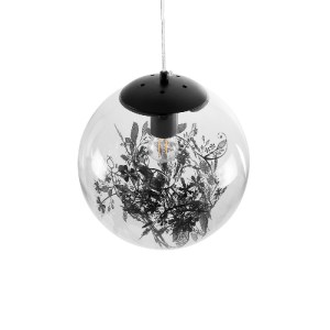glo-01512-01512_7 GLOBOSTAR® HARPER 01512 ΜΟΝΤΕΡΝΟ ΚΡΕΜΑΣΤΟ ΦΩΤΙΣΤΙΚΟ ΜΠΑΛΑ ΜΟΝΟΦΩΤΟ 1 X E27 IP20 ΔΙΑΦΑΝΟ ΓΥ