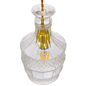 glo-01513-01513_4 GLOBOSTAR® WHISKEY 01513 VINTAGE ΚΡΕΜΑΣΤΟ ΦΩΤΙΣΤΙΚΟ ΑΝΑΡΤΗΣΗ ΜΟΝΟΦΩΤΟ 1 X E27 IP20 ΔΙΑΦΑΝΟ