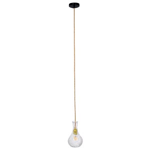 glo-01514-01514_3 GLOBOSTAR® WHISKEY 01514 VINTAGE ΚΡΕΜΑΣΤΟ ΦΩΤΙΣΤΙΚΟ ΑΝΑΡΤΗΣΗ ΜΟΝΟΦΩΤΟ 1 X E27 IP20 ΔΙΑΦΑΝΟ