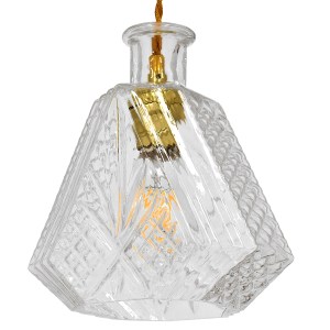 glo-01515-01515_0 GLOBOSTAR® WHISKEY 01515 VINTAGE ΚΡΕΜΑΣΤΟ ΦΩΤΙΣΤΙΚΟ ΑΝΑΡΤΗΣΗ ΜΟΝΟΦΩΤΟ 1 X E27 IP20 ΔΙΑΦΑΝΟ