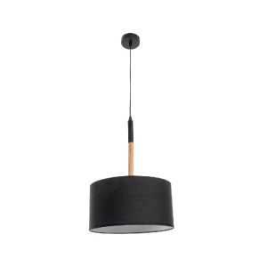 glo-01517-01517_4 GLOBOSTAR® BRONX 01517 ΜΟΝΤΕΡΝΟ ΚΡΕΜΑΣΤΟ ΦΩΤΙΣΤΙΚΟ ΚΑΠΕΛΟ ΜΟΝΟΦΩΤΟ 1 X E27 IP20 ΜΑΥΡΟ ΥΦΑΣ