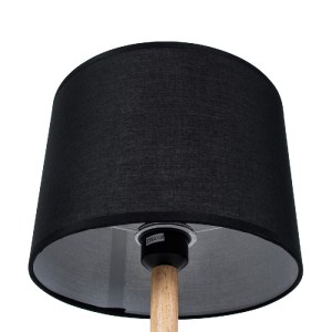 glo-01519-01519_7 GLOBOSTAR® BRONX 01519 ΜΟΝΤΕΡΝΟ ΕΠΙΤΡΑΠΕΖΙΟ ΦΩΤΙΣΤΙΚΟ ΠΟΡΤΑΤΙΦ ΜΟΝΟΦΩΤΟ 1 X E27 ΜΑΥΡΟ ΜΕΤΑ