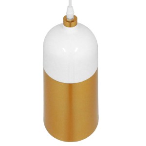 glo-01524-01524_6 GLOBOSTAR® PALAZZO 01524 ΜΟΝΤΕΡΝΟ ΚΡΕΜΑΣΤΟ ΦΩΤΙΣΤΙΚΟ ΚΑΜΠΑΝΑ ΜΟΝΟΦΩΤΟ 1 X E27 IP20 ΛΕΥΚΟ &