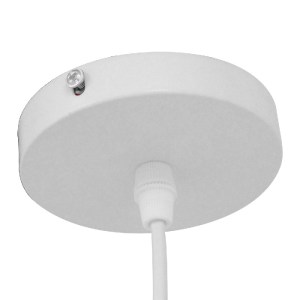 glo-01524-01524_8 GLOBOSTAR® PALAZZO 01524 ΜΟΝΤΕΡΝΟ ΚΡΕΜΑΣΤΟ ΦΩΤΙΣΤΙΚΟ ΚΑΜΠΑΝΑ ΜΟΝΟΦΩΤΟ 1 X E27 IP20 ΛΕΥΚΟ &