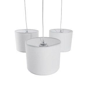 glo-01526-01526_7 GLOBOSTAR® RAMSON 01526 ΜΟΝΤΕΡΝΟ ΚΡΕΜΑΣΤΟ ΦΩΤΙΣΤΙΚΟ ΚΑΠΕΛΟ ΤΡΙΦΩΤΟ 3 X E27 IP20 ΛΕΥΚΟ ΥΦΑΣ