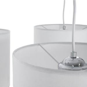 glo-01526-01526_8 GLOBOSTAR® RAMSON 01526 ΜΟΝΤΕΡΝΟ ΚΡΕΜΑΣΤΟ ΦΩΤΙΣΤΙΚΟ ΚΑΠΕΛΟ ΤΡΙΦΩΤΟ 3 X E27 IP20 ΛΕΥΚΟ ΥΦΑΣ