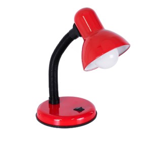 glo-01535-01535_2 GLOBOSTAR® STUDENT RED 01535 ΜΟΝΤΕΡΝΟ ΕΠΙΤΡΑΠΕΖΙΟ ΦΩΤΙΣΤΙΚΟ ΓΡΑΦΕΙΟΥ ΜΟΝΟΦΩΤΟ 1 X E27 ΚΟΚΚ