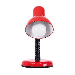 glo-01535-01535_5 GLOBOSTAR® STUDENT RED 01535 ΜΟΝΤΕΡΝΟ ΕΠΙΤΡΑΠΕΖΙΟ ΦΩΤΙΣΤΙΚΟ ΓΡΑΦΕΙΟΥ ΜΟΝΟΦΩΤΟ 1 X E27 ΚΟΚΚ