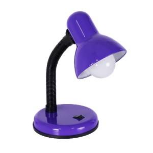 glo-01537-01537_2 GLOBOSTAR® STUDENT PURPLE 01537 ΜΟΝΤΕΡΝΟ ΕΠΙΤΡΑΠΕΖΙΟ ΦΩΤΙΣΤΙΚΟ ΓΡΑΦΕΙΟΥ ΜΟΝΟΦΩΤΟ 1 X E27 Μ