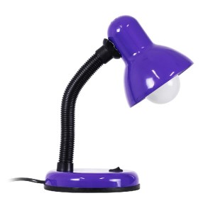 glo-01537-01537_4 GLOBOSTAR® STUDENT PURPLE 01537 ΜΟΝΤΕΡΝΟ ΕΠΙΤΡΑΠΕΖΙΟ ΦΩΤΙΣΤΙΚΟ ΓΡΑΦΕΙΟΥ ΜΟΝΟΦΩΤΟ 1 X E27 Μ