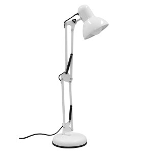glo-01539-01539_2 GLOBOSTAR® DESK 01539 ΜΟΝΤΕΡΝΟ ΕΠΙΤΡΑΠΕΖΙΟ ΦΩΤΙΣΤΙΚΟ ΓΡΑΦΕΙΟΥ ΜΟΝΟΦΩΤΟ ΜΕΤΑΛΛΙΚΟ ΛΕΥΚΟ Φ15