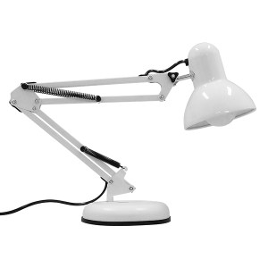 glo-01539-01539_4 GLOBOSTAR® DESK 01539 ΜΟΝΤΕΡΝΟ ΕΠΙΤΡΑΠΕΖΙΟ ΦΩΤΙΣΤΙΚΟ ΓΡΑΦΕΙΟΥ ΜΟΝΟΦΩΤΟ ΜΕΤΑΛΛΙΚΟ ΛΕΥΚΟ Φ15